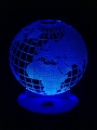 Motiv: Welt (blau)